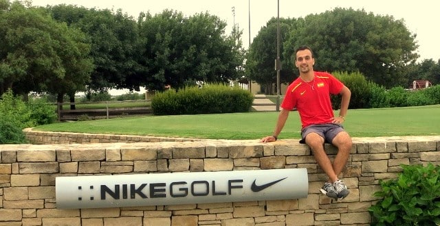 Emmanuel en stage aux USA chez Nike Golf
